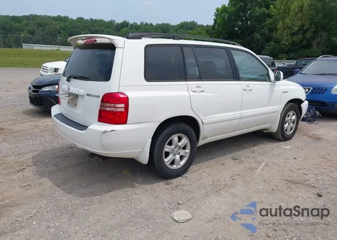 2003 Toyota Highlander Limited V6 from USA, damaged, VIN JTEGF21A230119829